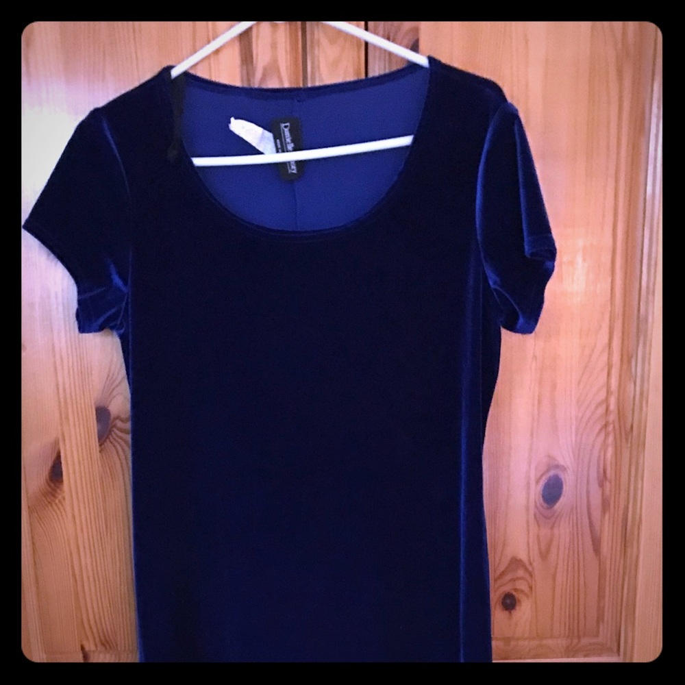 Long velvet dress